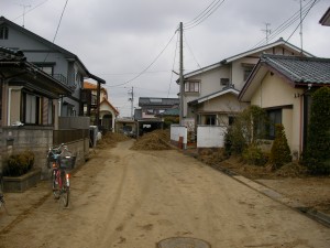 震災直後の東松島市１